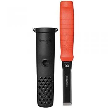 Cincel escandinavo Hultafors EDC20 – Hoja de 20 mm con funda de plástico