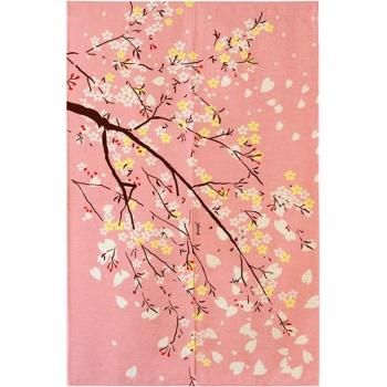 Beima Sakura Street Curtain – Tela Japonesa para Ducha