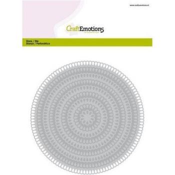 Circle Background Cutting Die for Handmade Cards