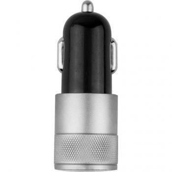 Adaptador Automóvil USB Rápido de Aluminio
