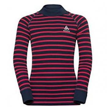 Odlo Junior Wickelneck Wärmer – Dunkles Blau & Hibiskus