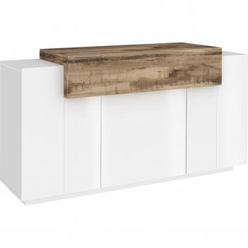 Buffet design web furniture Coro Deur Acero – finition blanche