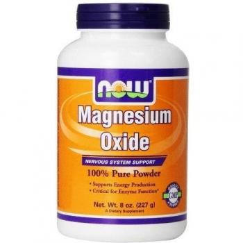NOW Foods Óxido de Magnesio 8 Oz (227 g) – Puro