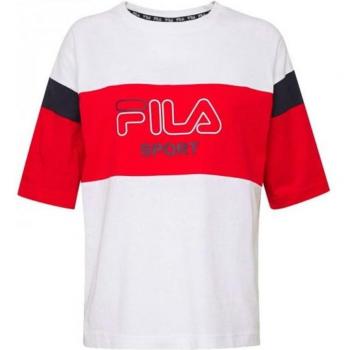 Camisa deportiva Fila 683066.I17 para mujer en color blanco