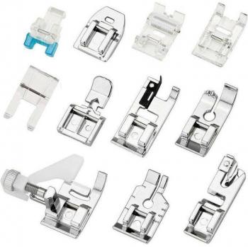 Set de Pies y Soporte de Presión para Máquina de Coser