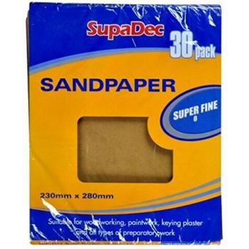 SupaDec 30-Piece Super Fine Sandpaper Collection