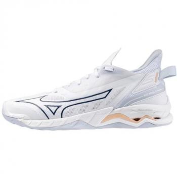 Mizuno Wave Mirage 5 Damen Hallenschuhe Weiß Größe 40.5