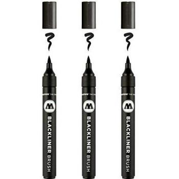 Brosse à peinture noire (Molotow) – 3