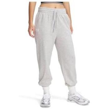 Under Armour Rival Terry Joggers – Mod Gray Light Heather/White L (Women’s)