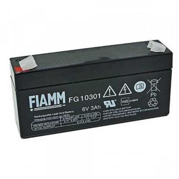 Fiamm FG10301 6V 3Ah Onderhoudsvrije Accu