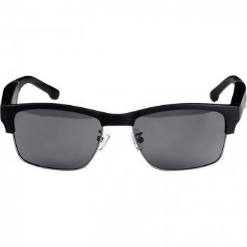 K2 Drahtlose Bluetooth Sonnenbrille mit Freisprechfunktion (Schwarz Grau Rand)