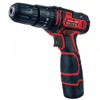 Taladro atornillador 12 v. con 2 velocidades y percutor. bateria 1.300 mah. par apriete 35 nm