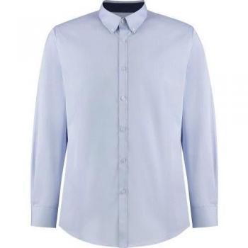 Premium Herren Oxford Hemd mit Kontrastdetails