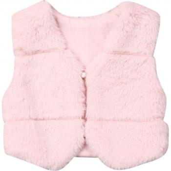 Veste d'extérieur en fausse fourrure douce