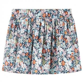 Vidaxl Gonna Bambina Blu Scuro 140