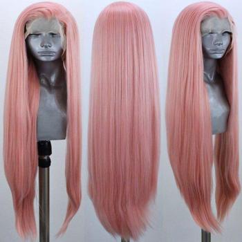 Élégance Rose 13x3 – Perruque Lisse Femme, Sans Colle, Raie Latérale
