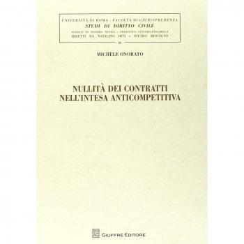 Nullita' dei contratti nell'intesa anticompetitiva