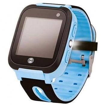 Forever KW-50 smartwatch Nero, Blu GPS cellulare