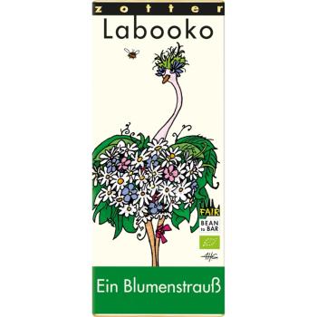 Organic Zotter Labooko Floral Chocolate, 70g