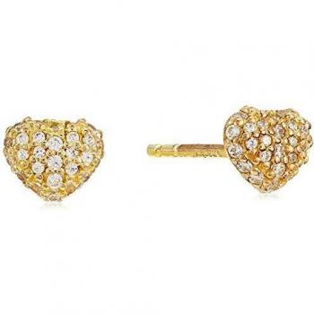 Pendientes de plata esterlina 925 dorados MKC1119AN710