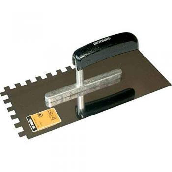 Ironside, Kelle + Spachtel, 160230 Glättekelle gezackt 10x10mm rostfrei