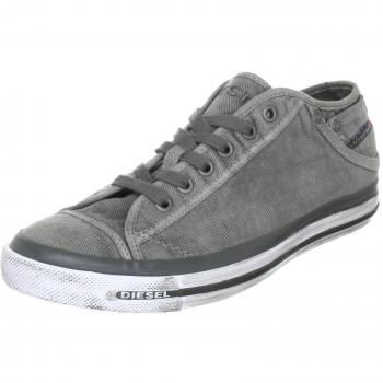 Diesel Exposure Low 1 Y00321 PS752, Herren Sneaker, Grau (Gunmetal)