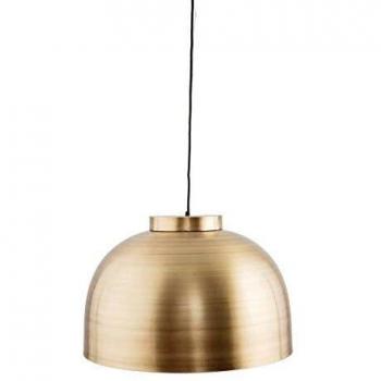 Elegant Brass Bowl Pendant Light Ø50x33.5cm