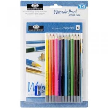 Royal Brush Artist Watercolor Pencil Collection – 19 Colors, 3.27 x 19.78 x 30.57 cm