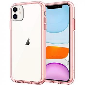 JETech Coque Compatible avec Samsung Galaxy S9 (2018) 5.8, Shock-Absorption et Anti-Rayures, Housse Transparente Antichoc, Or Rose
