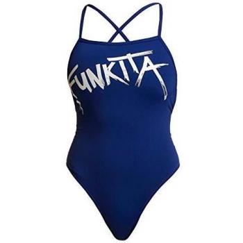 Funkita Zinc´d blau Damen Badeanzug schnelltrockend