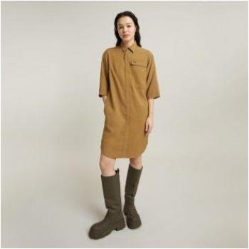 Robe G-Star Tunique Marron pour Femme