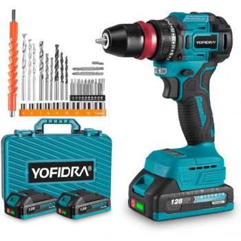 Onevan 31 Power Drill con 2 Batterie