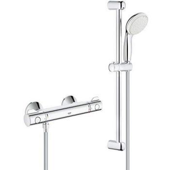 Grohtherm 800 Thermostatic shower mixer 1/2 with shower set