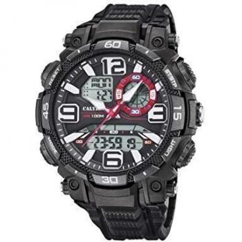 Calypso Dual‑Mode Quartz Timer for Men – K5793/1