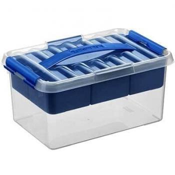 Boîte de rangement avec compartiments 6 litres