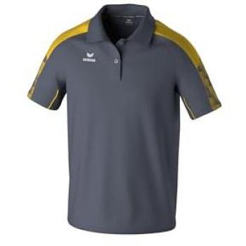 Erima Polo A Maniche Corti Evo Star Invernale Grisato/Giallo