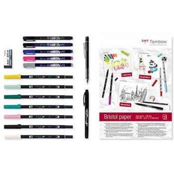 Tombow Ensemble de lettrage Amusez-vous à la maison