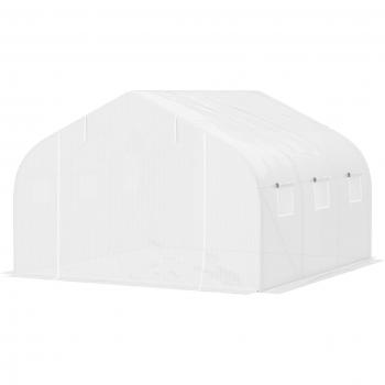 Outsunny 3.5 X 3 X 2m Steel Frame Greenhouse