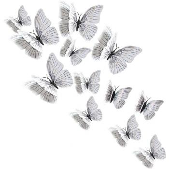 Adhesivo Mariposa en 3D