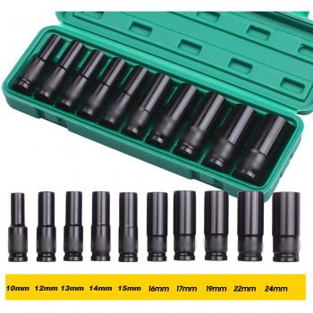 Universelles 20-teiliges 1/2 Steckschlüssel-Set metrisch