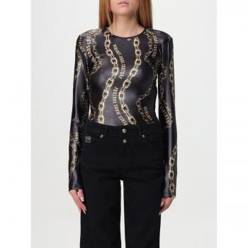 Body Versace Jeans Couture Nero Taglia 36 Motivo Chain
