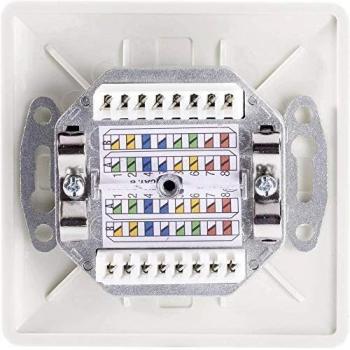 Module RAL 9010 Setec Cat 6 – Prise RJ‑45