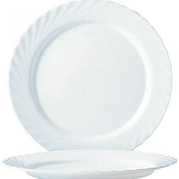 Arcoroc Trianon White Dessertteller, 195 mm, weiß