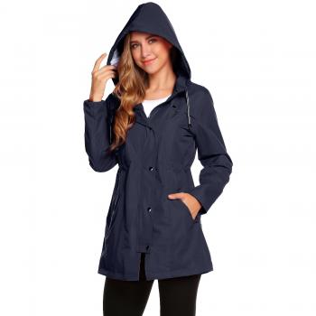 ZHENWEI Damen-Windjacke, wasserdicht & winddicht