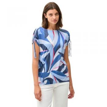 Cecil Raffung Print-Shirt