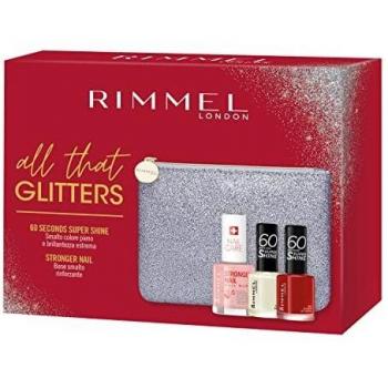 Rimmel Kit All That Glitters Nail Care Stronger Nail 8ml
