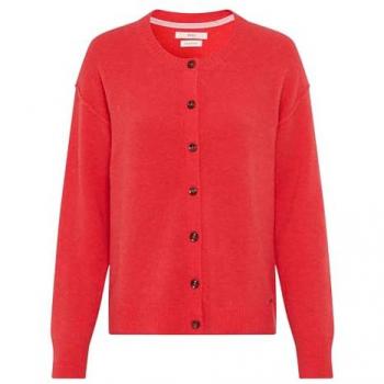 Brax Damen Strickjacke Style Alicia Gr. 46, rot