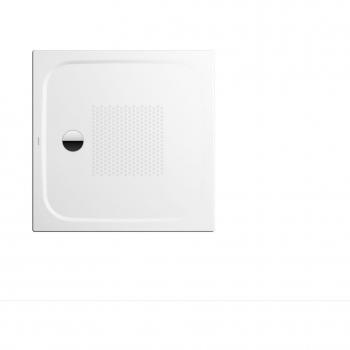 Douche carré Kaldewei Cayonoplan 90x90x1.8cm, support, antidérapant, blanc