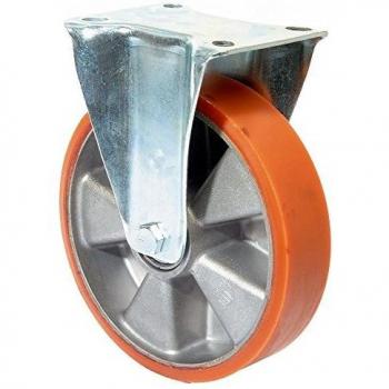Rueda Fija 160mm 300kg con Eje de Aluminio 135x110mm