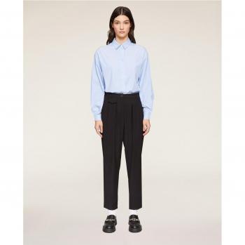 Motivi Pantalón Liso y Vaporoso con Pinzas